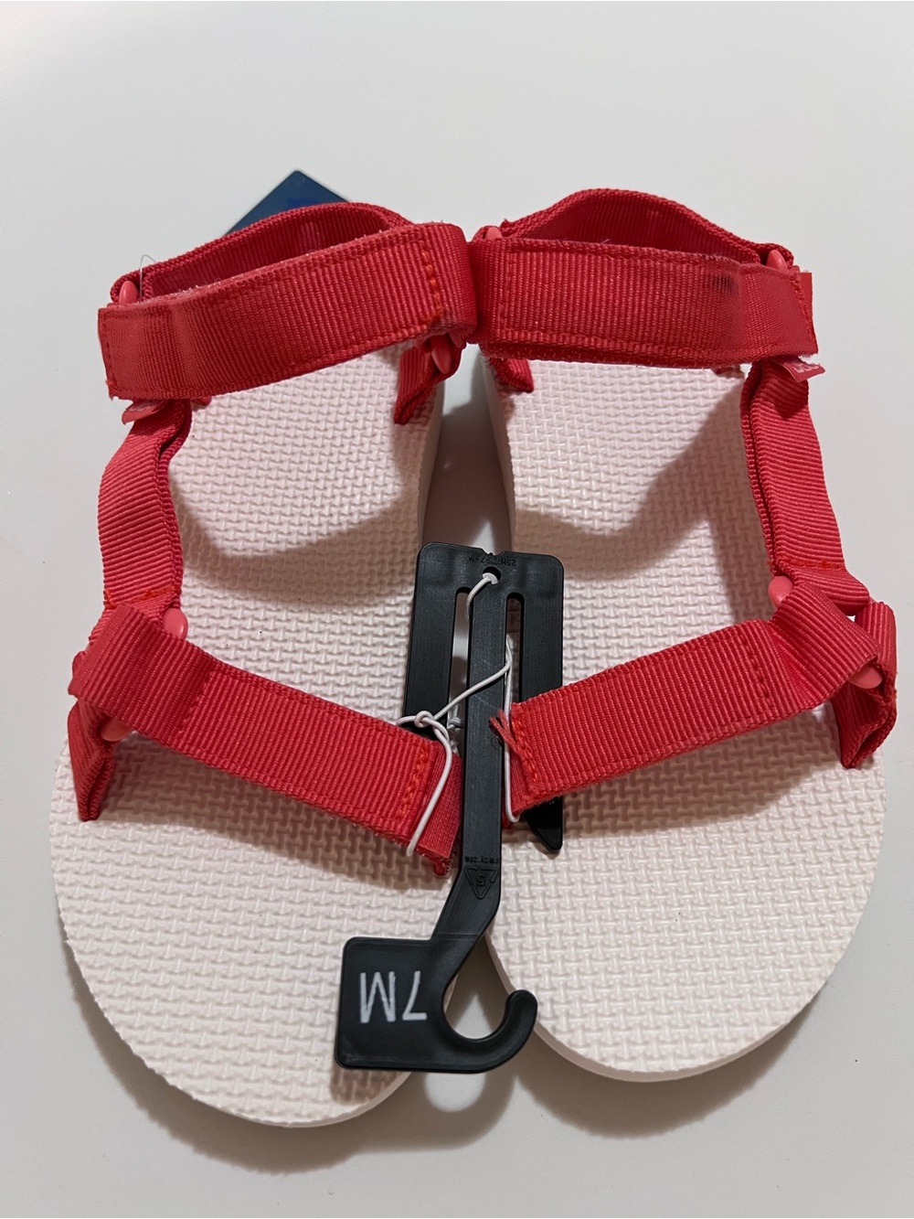 Women's Red Strap Sandals
